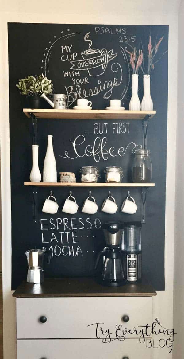 Create an Espresso Bar in Limited Space