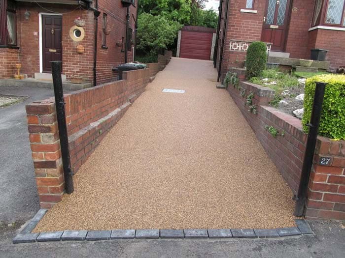 Resin and Aggregates Are Slip Resistant