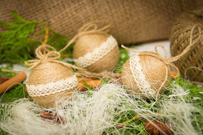 Unique Rustic-Style Jute Ornaments