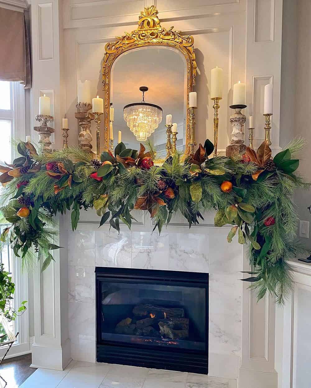 Unique Garland With Fruits