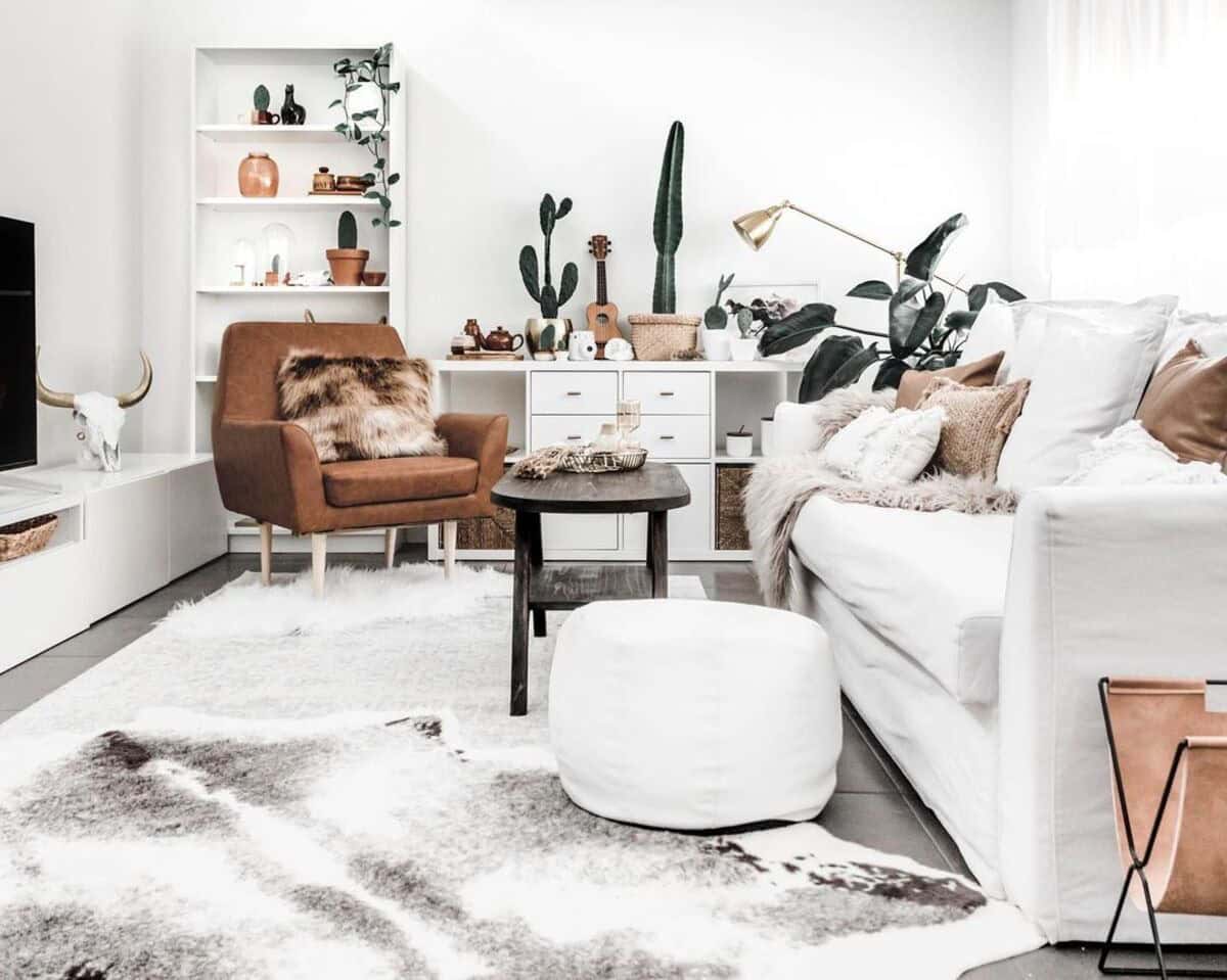 Scandi Boho Living Room