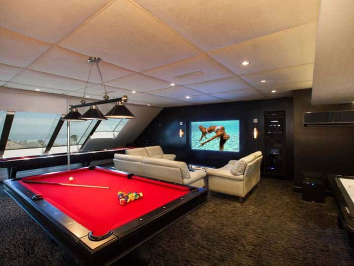 Architectural Interest In Classy Man Cave