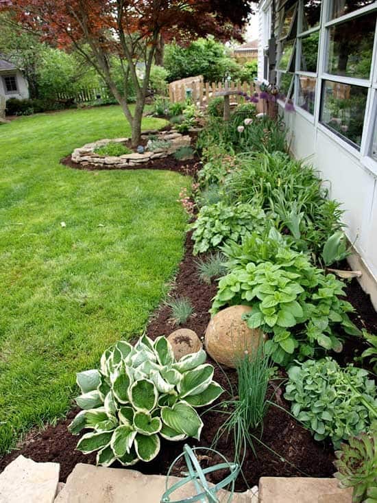 Fill Out Garden With Green Foliage