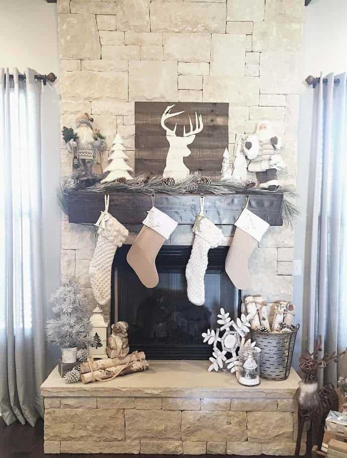 Neutrals Stun In Rustic Décor