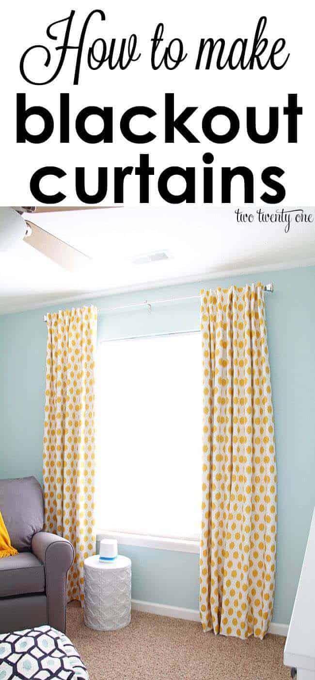 Bright and Graphic Blackout Curtains