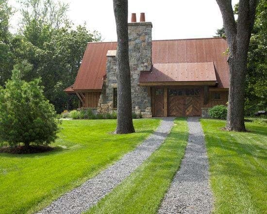 Gravel and Grass Are a Countryside Favorite