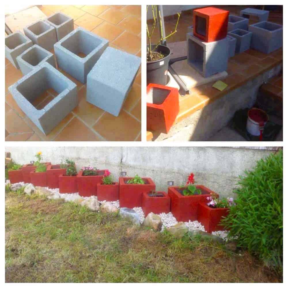 Ingenious Cinderblock Planters