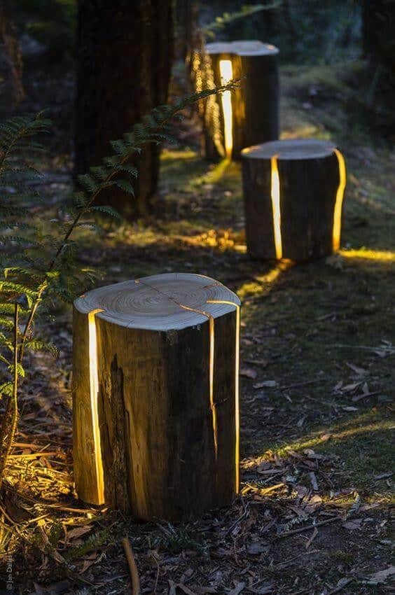 Impress with Log Cracked Lamps