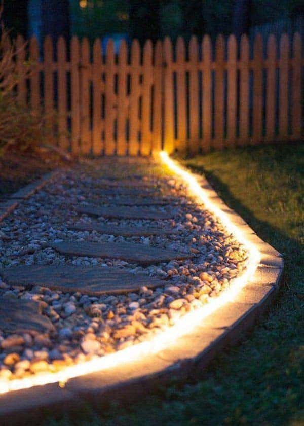 Light Your Pathway with Rope Lighting