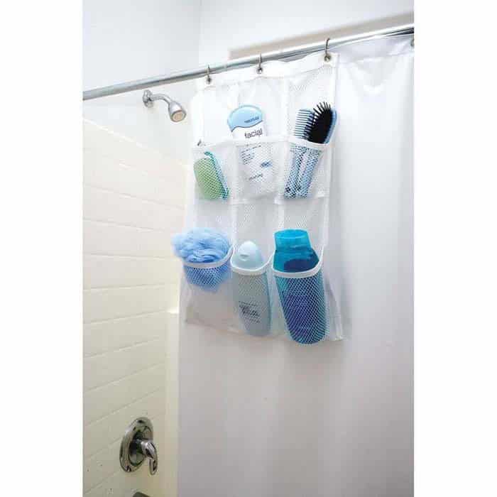 Dollar Store Shower Organizer