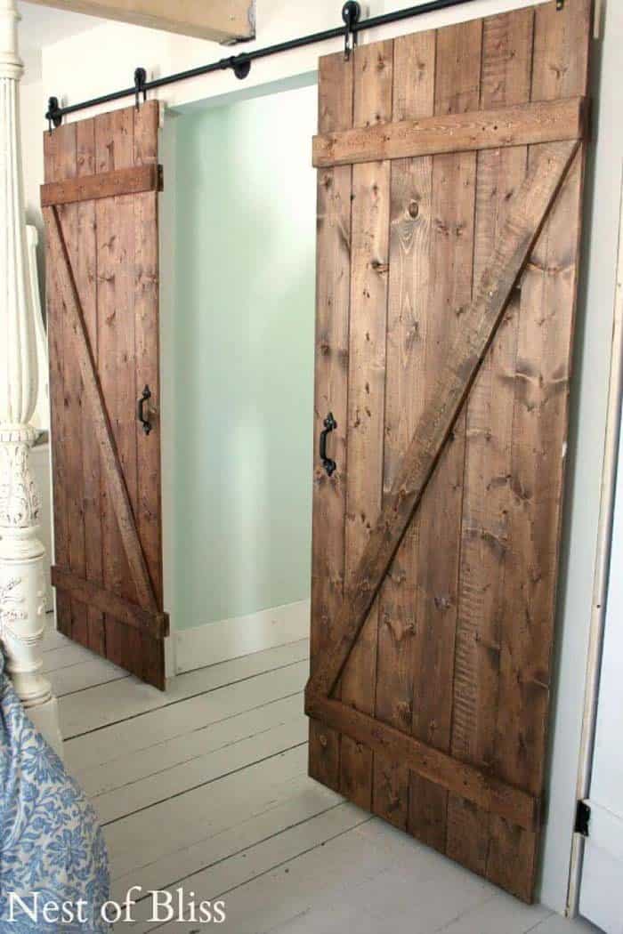 Add Farmhouse Doors For Cottage Style