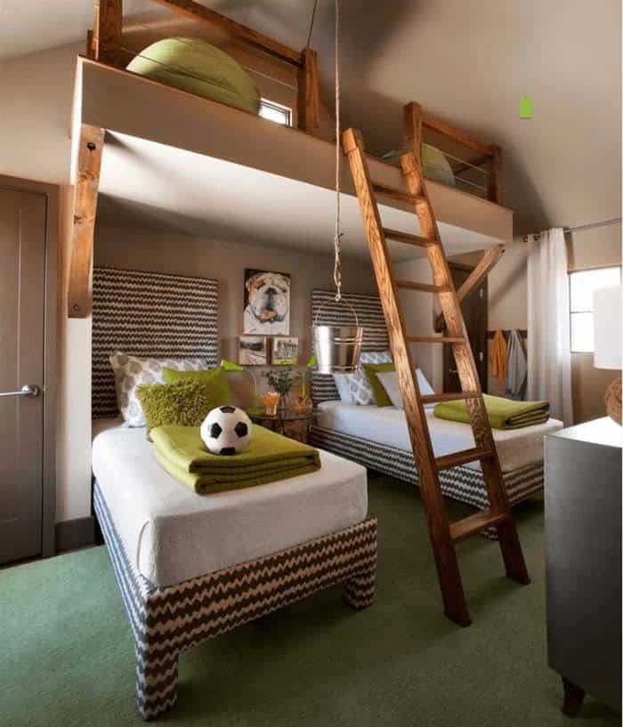 Maximize Your Boys’ Room with a Lofted Play Area