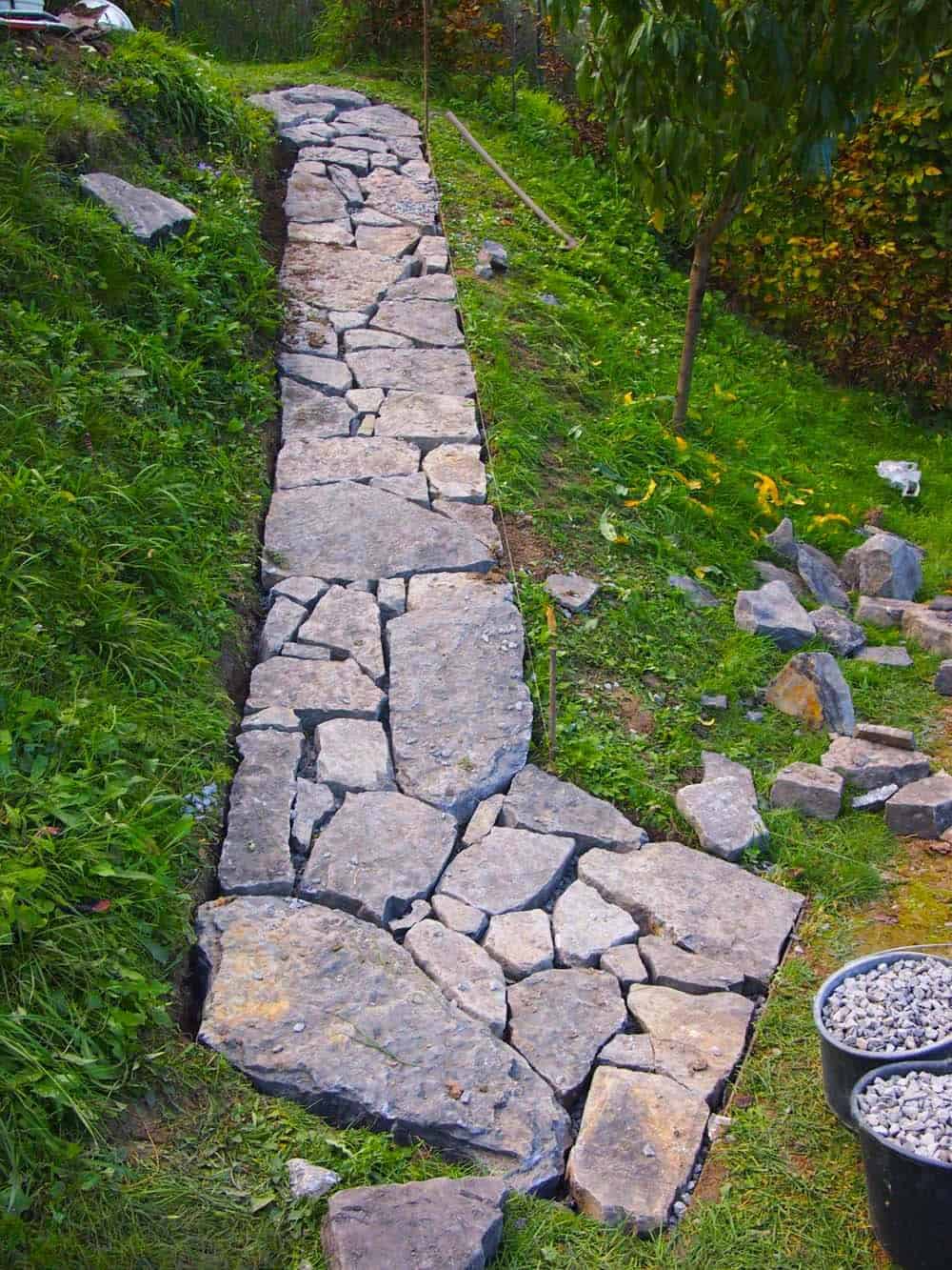 Natural Stone Pathway