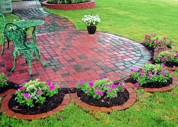 Paved Flower Path