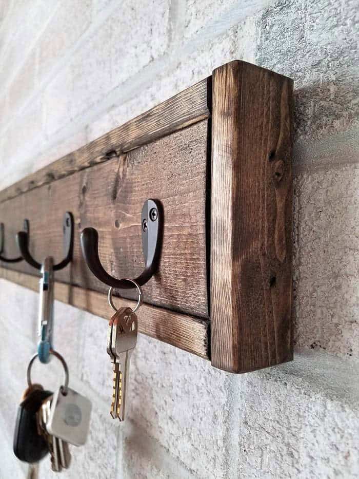 Rustic Key Rack