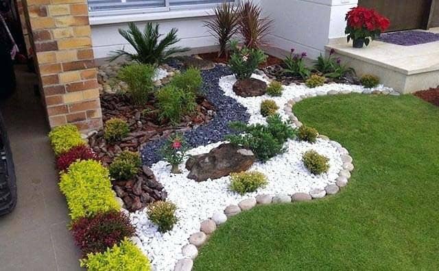 Add Lasting Charm to Your Rock Garden with Mixed Colors