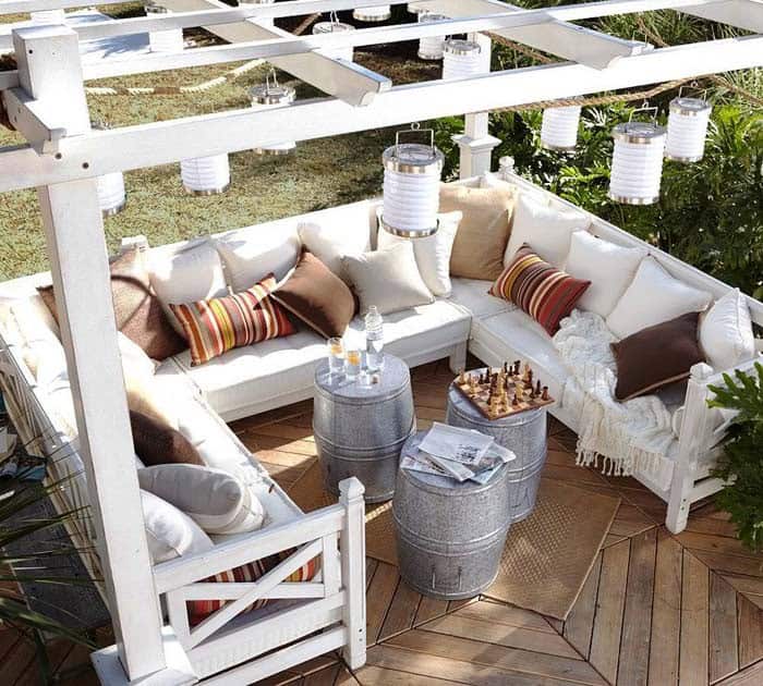 Turn Your Patio into a Party Paradise with Beer Keg Tables