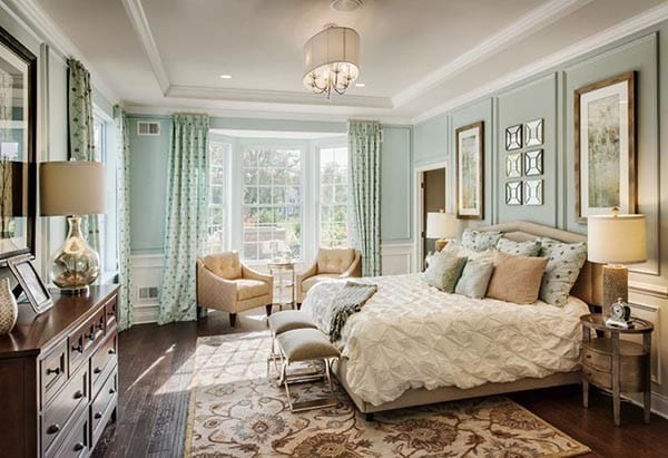 Give Your Master Bedroom a Coastal Vibe with Muted Blue