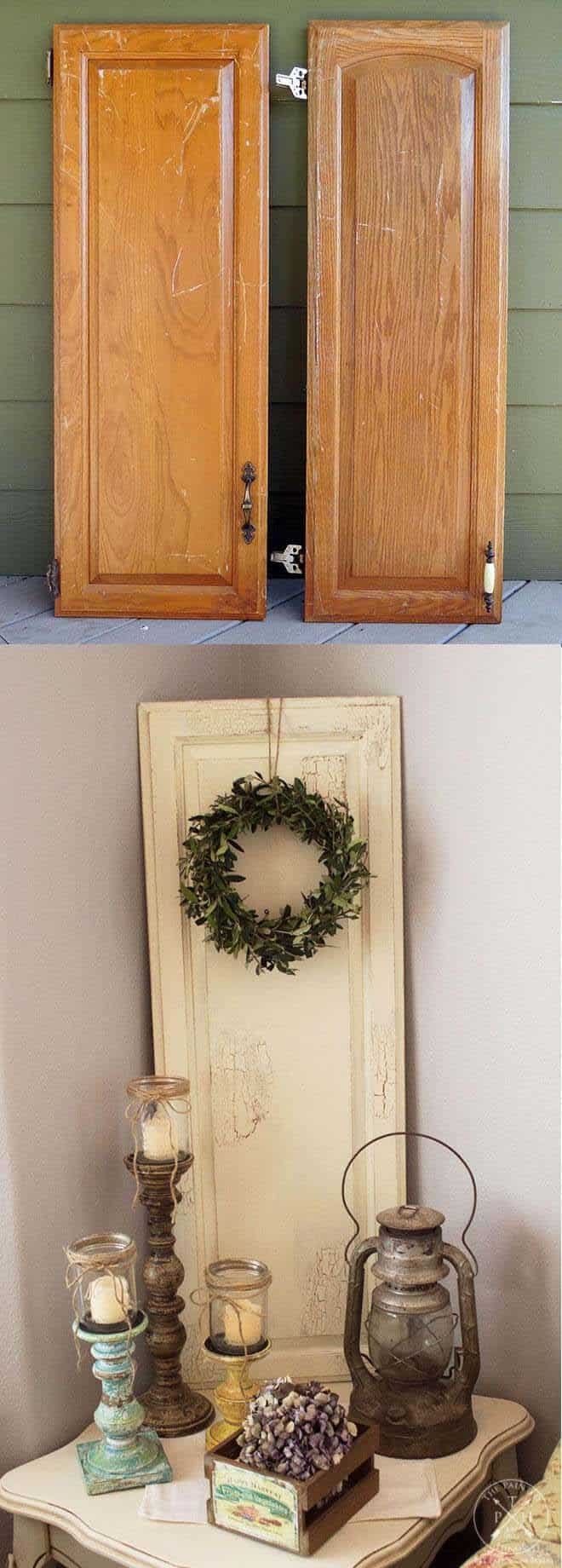 Transform an Ordinary Cabinet Door into a Statement Piece