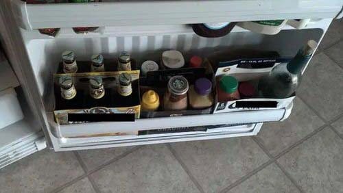 Store Your Six Packs in the Fridge Door