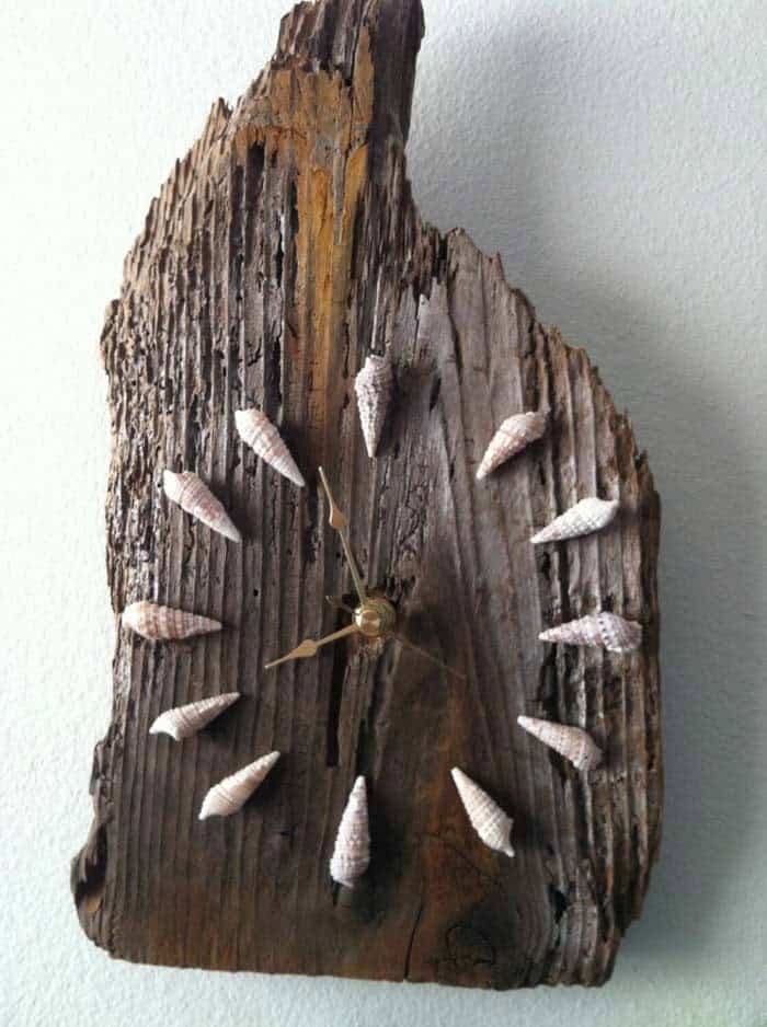 Build a Unique Wall Clock with Driftwood