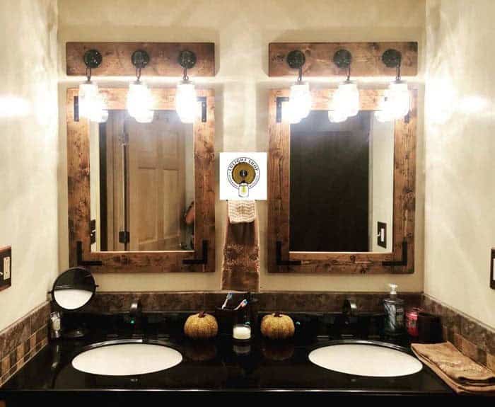 Natural Wood Mirror Frames