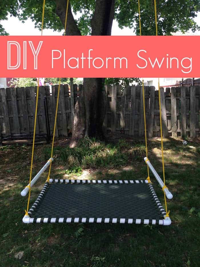 DIY PVC Pipe Swing