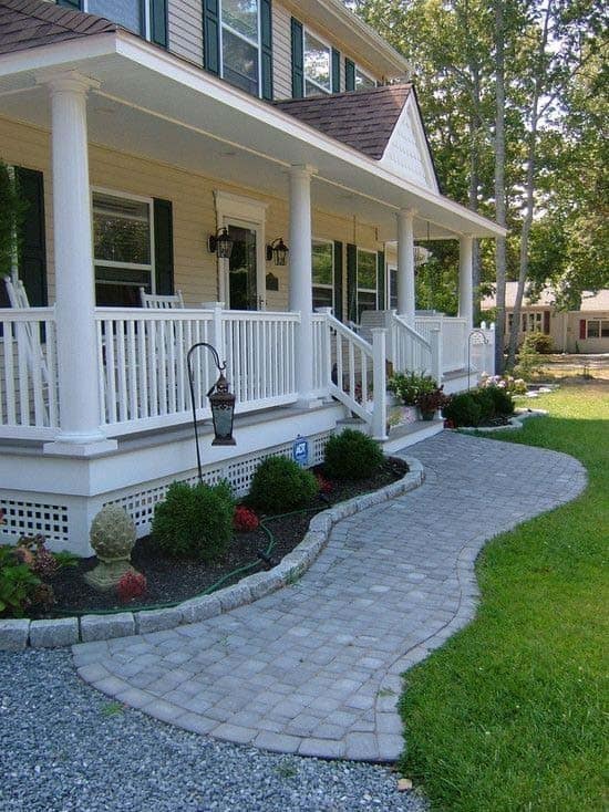 Use Lattice With Small Holes on Low Porch