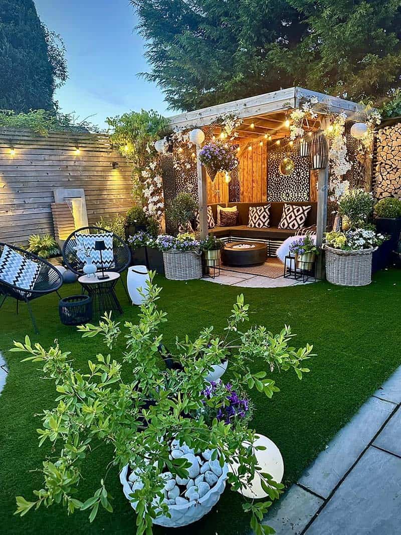 Cozy Patio In The Garden