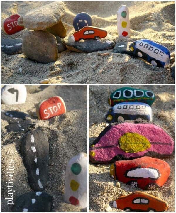 Durable Outdoor Toys From Painted Rocks