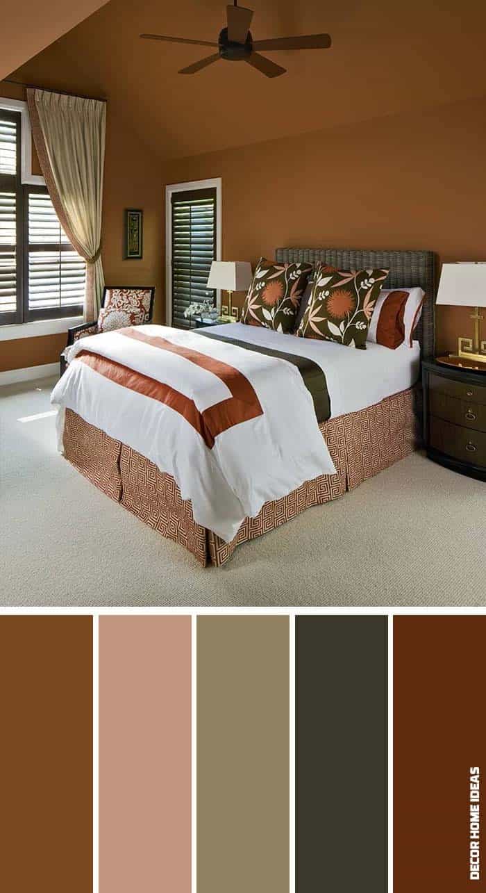 Brown, Soft Pink, and Gray