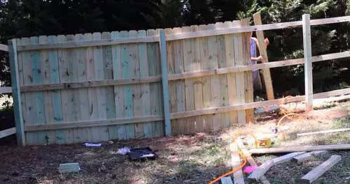 Build Your Own Lumber Fence