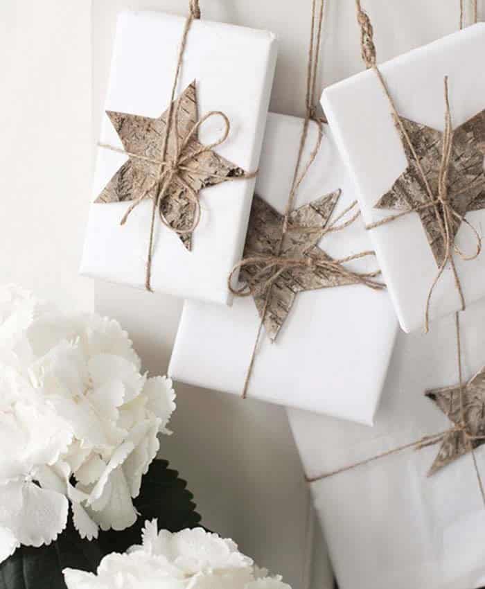 Add Rustic Charm with Tree Bark Stars