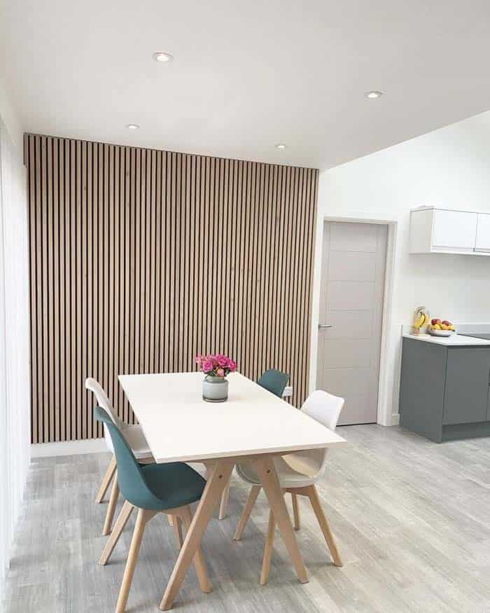 Modern Wood Accent Wall