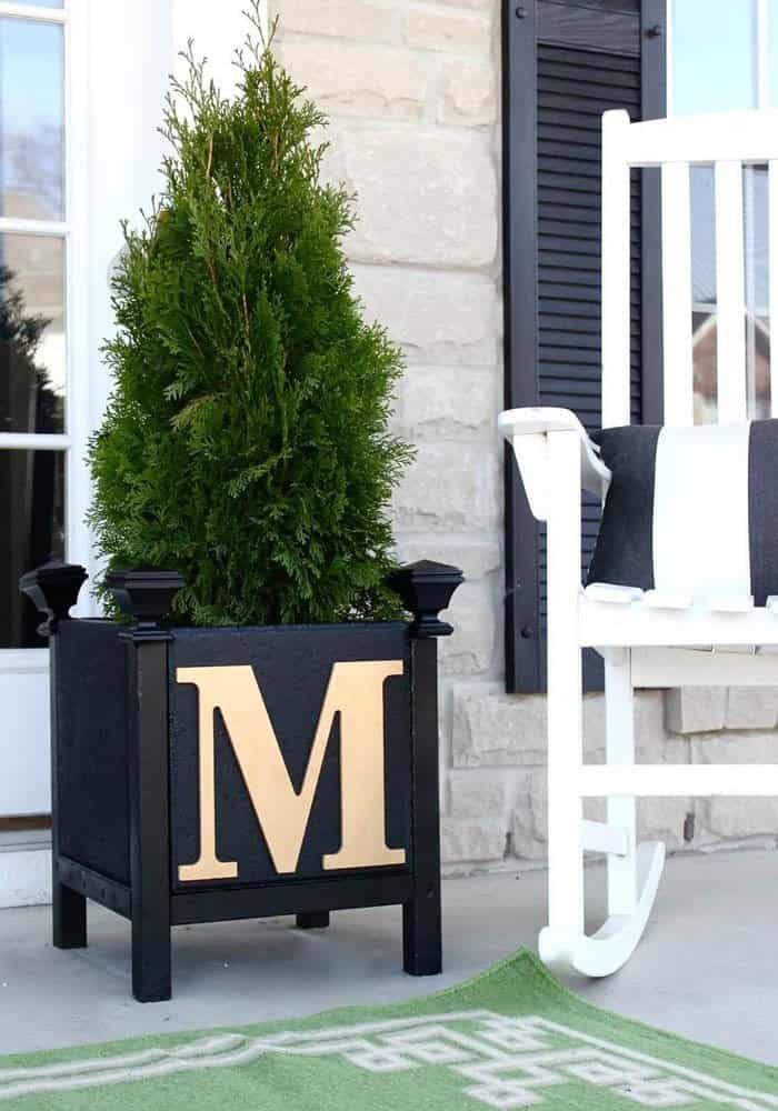 Personalize Your Planters with Monogrammed Concrete Pavers