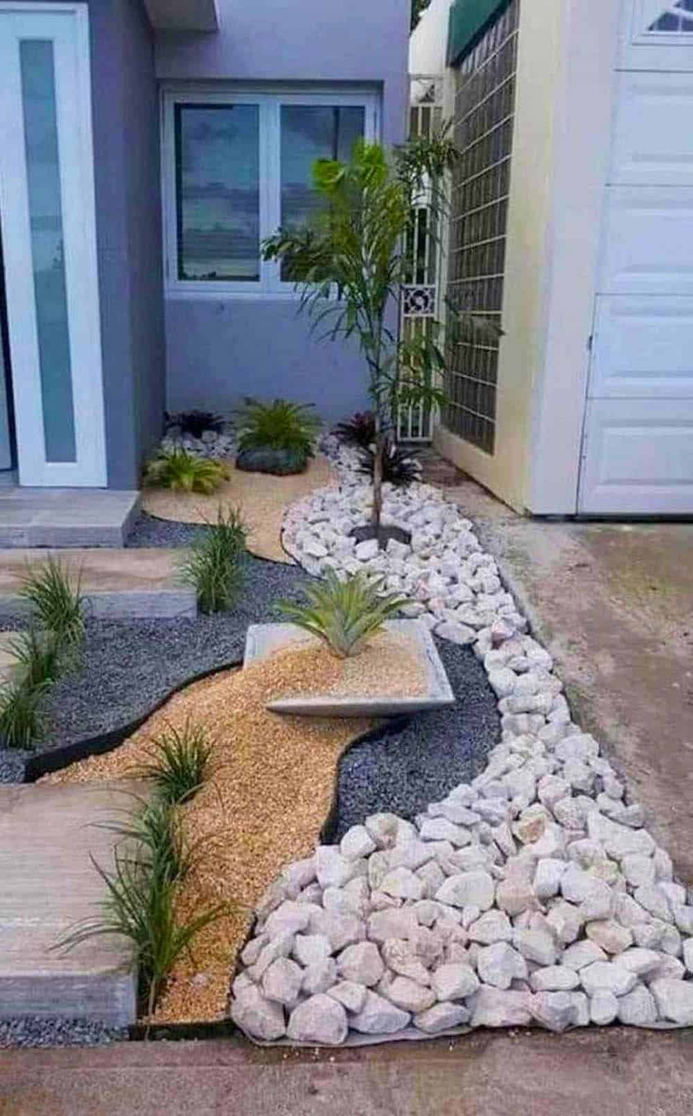 Modern Zen Entrance