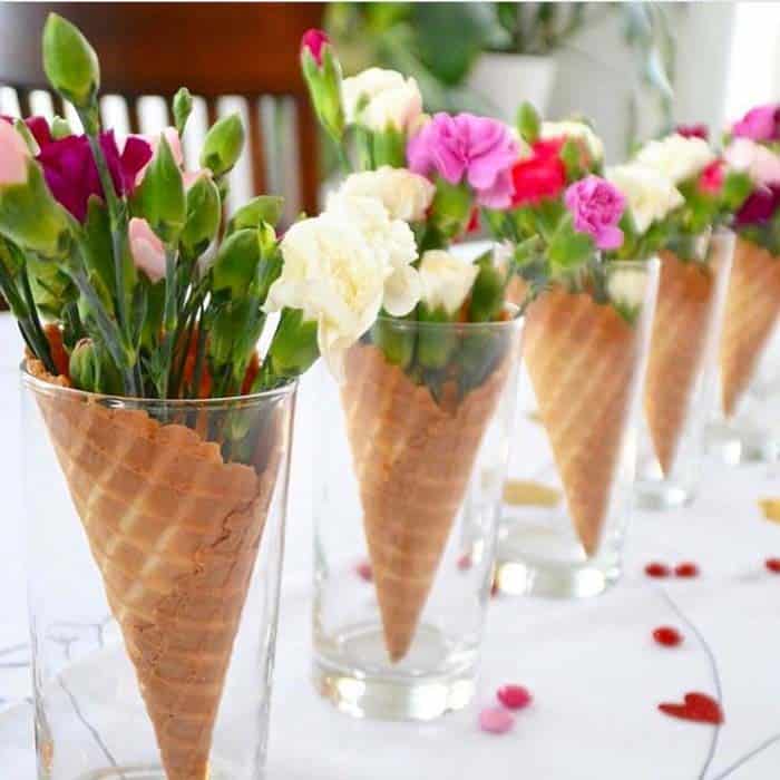 Get Creative with Your Spring Decorations with Ice Cones