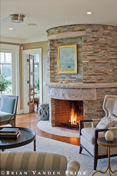 Bring a Natural Vibe to Your Fireplace with a Stone Mantel