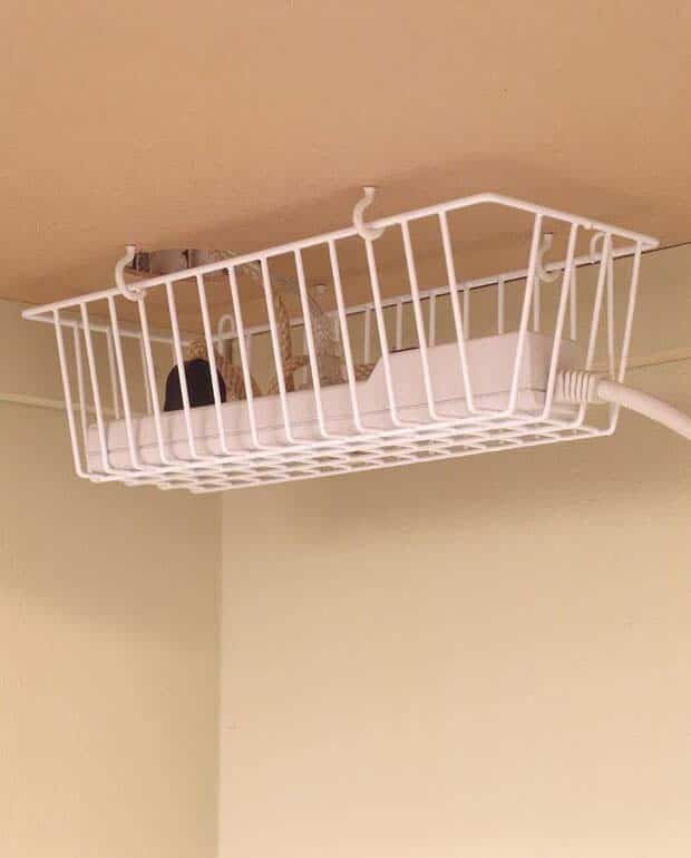 Keep Your Power Strips Protected with a Metal Basket