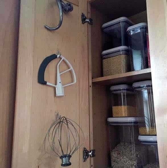 Use Cabinet Doors For Mixer Attachments