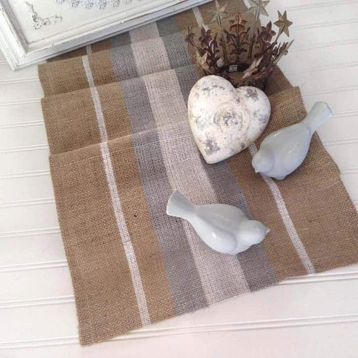 Make a Coastal-Themed Farmhouse Table Runner