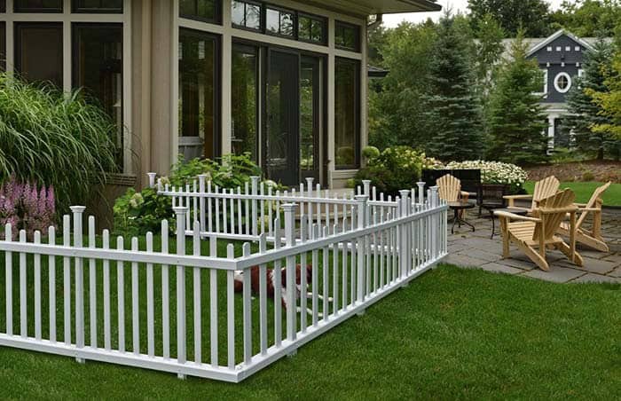 Stylish Garden Fencing