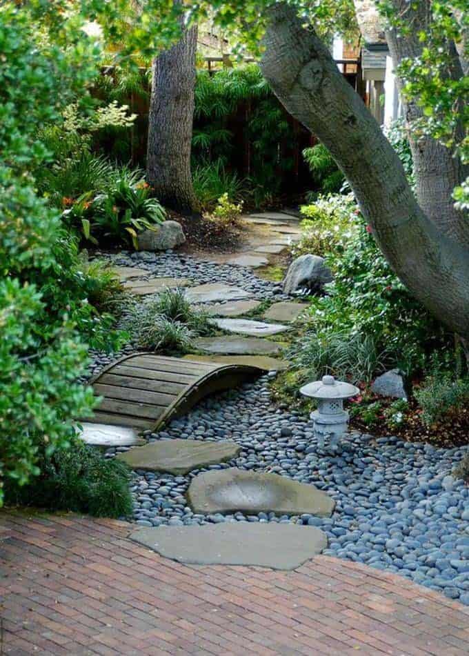 Asian-inspired Garden Path