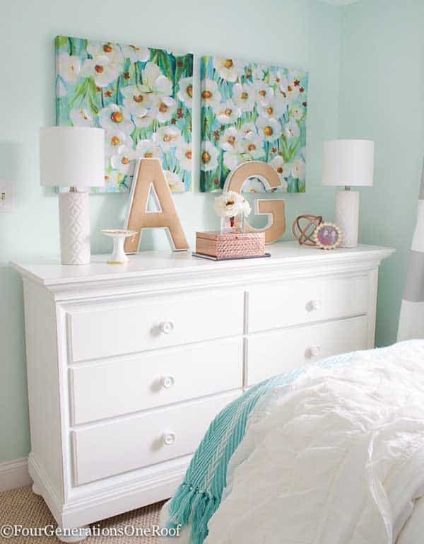 Turn a Bedroom into a Calm Oasis with Turquoise Accents