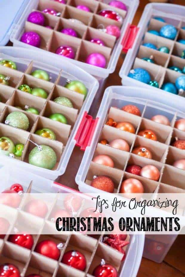 Simple Cardboard Ornament Dividers