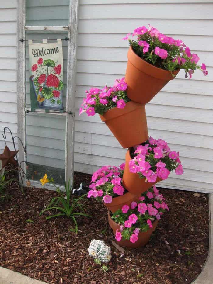 Waterfall Terracotta Planters