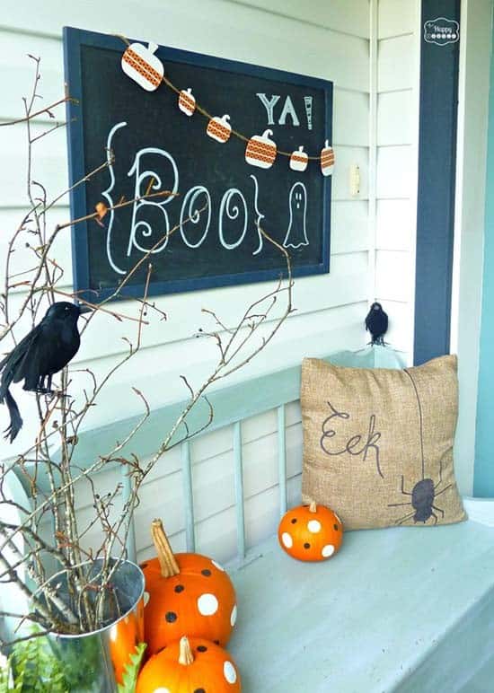 Cute Halloween Porch