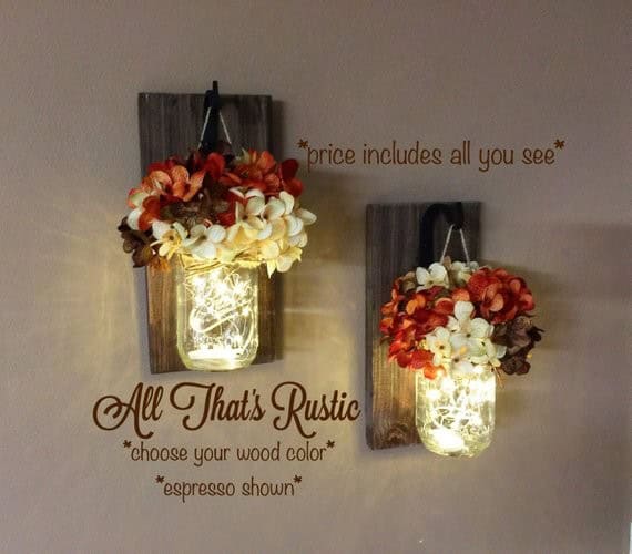 Create an Enchanting Atmosphere with Fall Decor Sconces