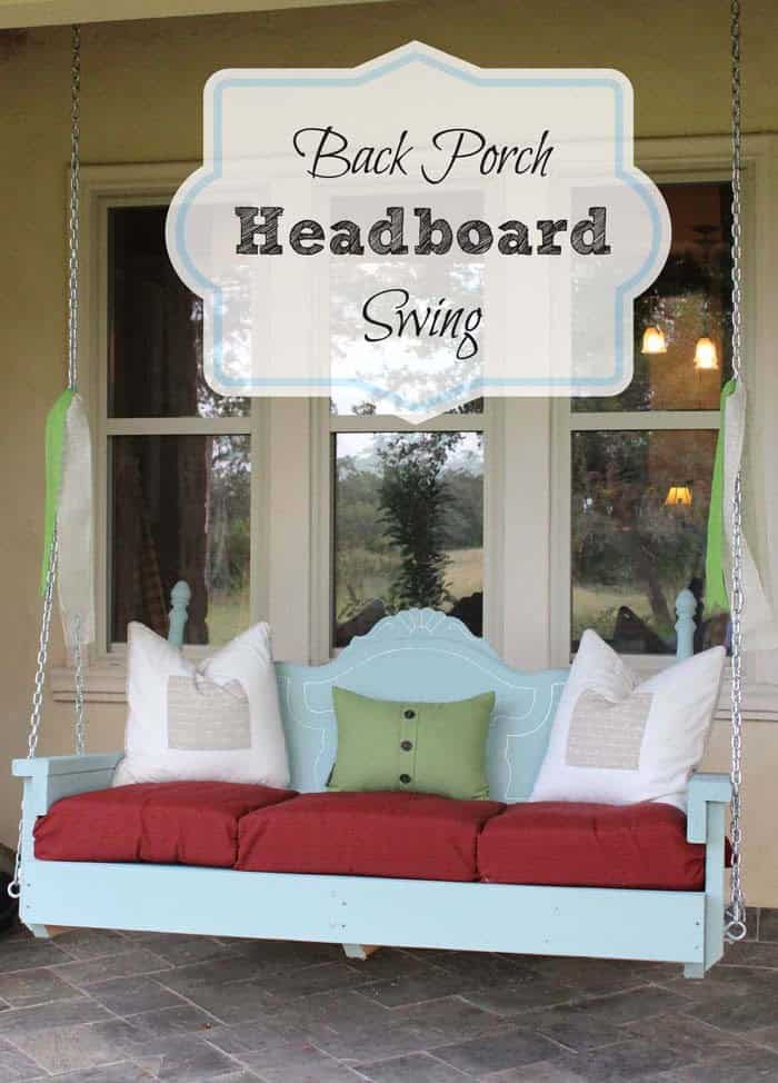 Create a Swing Bed from an Old Headboard