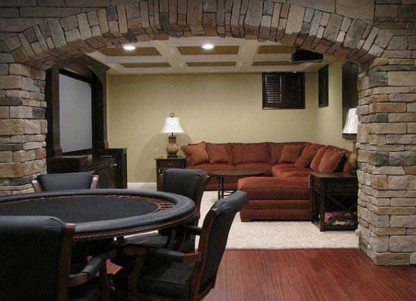 Elegant Poker Night Man Cave